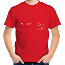 Load image into Gallery viewer, Worthy OCT21 - AS Colour Kids Youth Crew T-Shirt