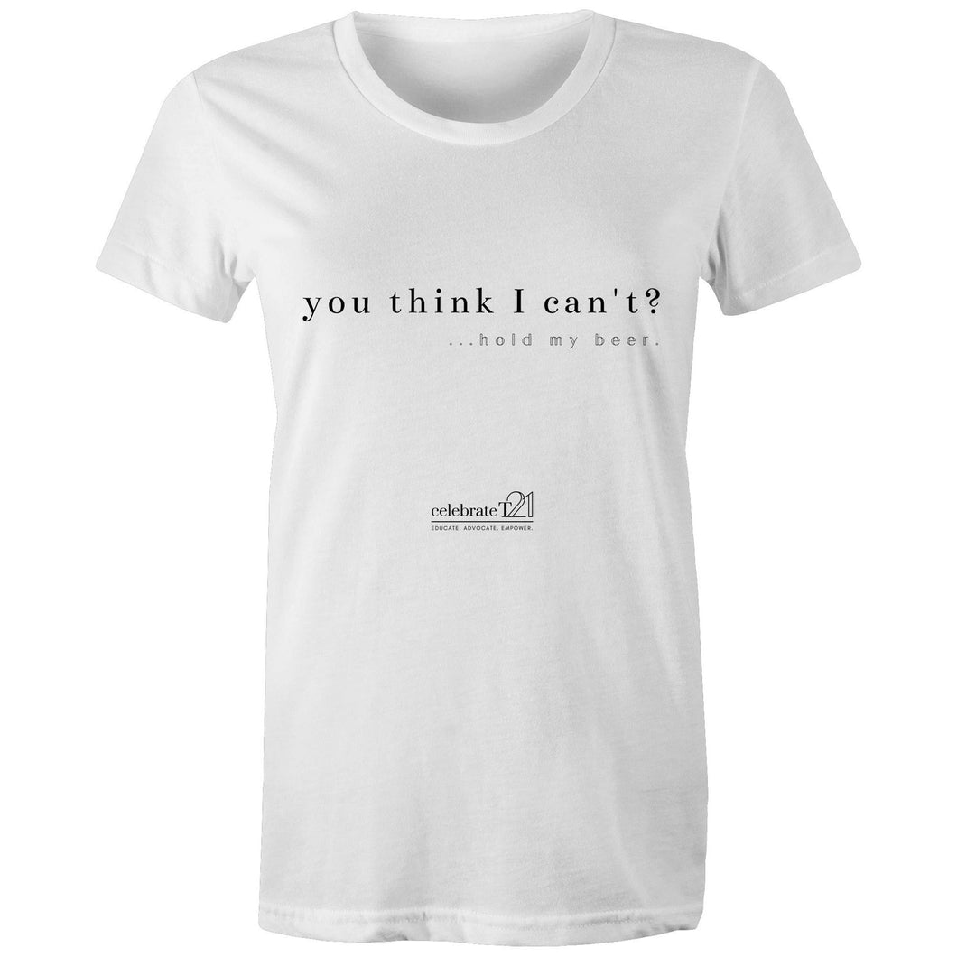 Hold My Beer OCT21 - AS Colour - Women's Maple Tee