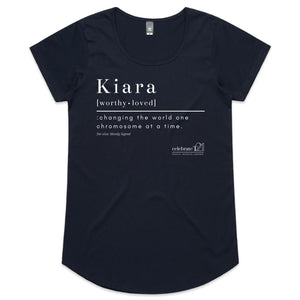 CUSTOM ORDER FOR Kiara  -  AS Colour Mali - Womens Scoop Neck T-Shirt