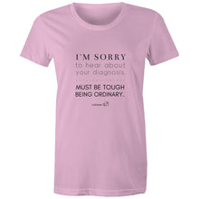 Load image into Gallery viewer, I&#39;m Sorry - AS Colour - Women&#39;s Maple Tee