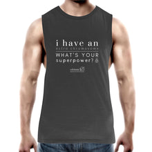 Load image into Gallery viewer, Superpower – AS Colour Barnard - Mens Tank Top Tee