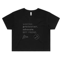 Load image into Gallery viewer, Mum - Alexis Schnitger Design -  AS Colour - Women&#39;s Crop Tee