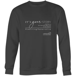 It’s Your Story…  BOOK RELEASE TEE 2021  AS Colour United - Crew Sweatshirt