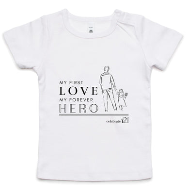 Father and Daughter - AS Colour - Infant Wee Tee