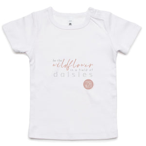 Be A Wild Flower - Alexis Schnitger Design - AS Colour - Infant Wee Tee