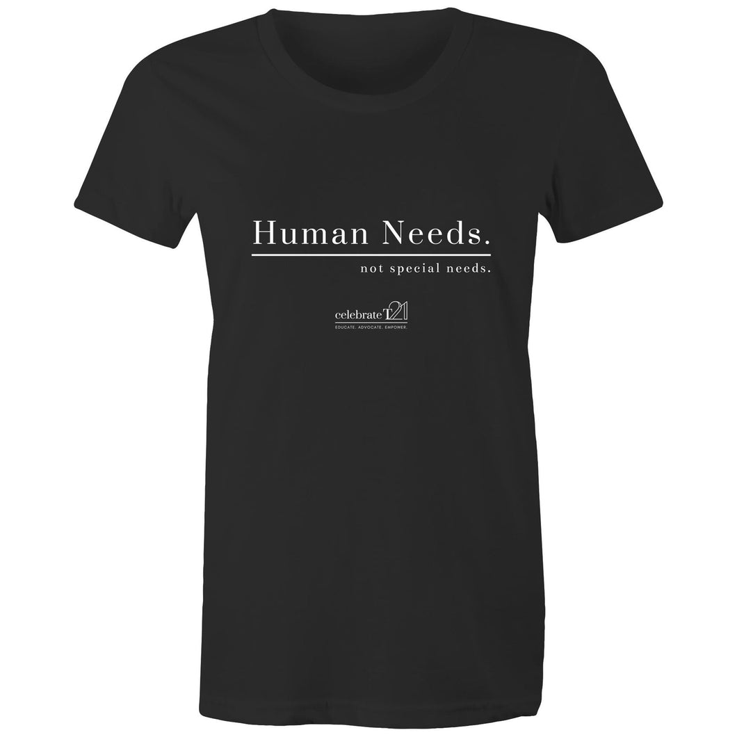 Human Needs - AS Colour - Women's Maple Tee