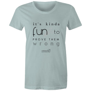 It’s Kinda Fun OCT21 - AS Colour - Women's Maple Tee