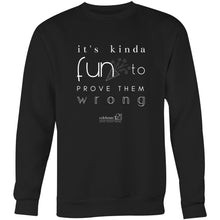 Load image into Gallery viewer, It’s Kinda Fun OCT21 - AS Colour United - Crew Sweatshirt