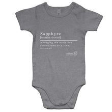 Load image into Gallery viewer, CUSTOM ORDER FOR Sapphyre  - AS Colour Mini Me - Baby Onesie Romper