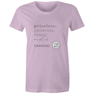Grandad - AS Colour - Women's Maple Tee