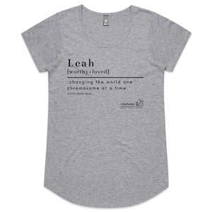 CUSTOM ORDER FOR  Leah - AS Colour Mali - Womens Scoop Neck T-Shirt