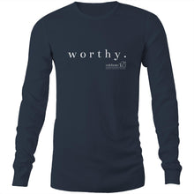 Load image into Gallery viewer, Worthy OCT21 - AS Colour Base - Mens Long Sleeve T-Shirt
