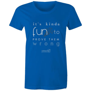It’s Kinda Fun OCT21 - AS Colour - Women's Maple Tee