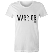 Load image into Gallery viewer, WARRIOR Word Collection - AS Colour - Women&#39;s Maple Tee