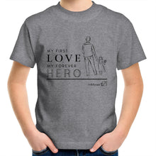 Load image into Gallery viewer, Father and Daughter - AS Colour Kids Youth Crew T-Shirt AS Colour Kids Youth Crew T-Shirt