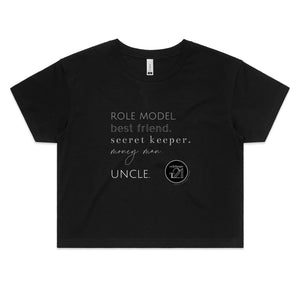 Uncle - AS Colour - Women's Crop Tee