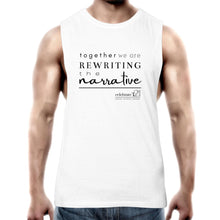 Load image into Gallery viewer, Rewriting The Narrative  BOOK RELEASE TEE 2021  AS Colour Barnard - Mens Tank Top Tee