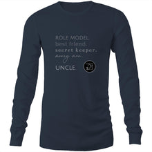 Load image into Gallery viewer, Uncle - AS Colour Base - Mens Long Sleeve T-Shirt