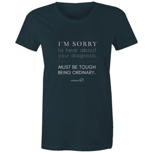 I'm Sorry - AS Colour - Women's Maple Tee