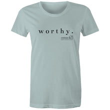 Load image into Gallery viewer, Worthy OCT21 - AS Colour - Women's Maple Tee