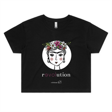 Load image into Gallery viewer, Frida Revolution – Assorted Colours - AS Colour - Womens Crop Tee