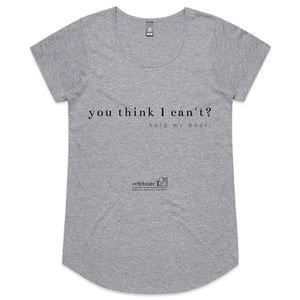 Hold My Beer OCT21 - AS Colour Mali - Womens Scoop Neck T-Shirt