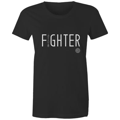 FIGHTER Word Collection –  AS Colour - Women's Maple Tee