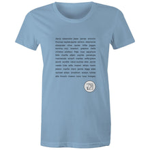 Load image into Gallery viewer, 2022 Ambassadors - AS Colour - Women&#39;s Maple Tee