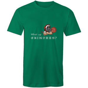 What Up Grinches? Alexis Schnitger Design 2022 - AS Colour Staple - Mens T-Shirt