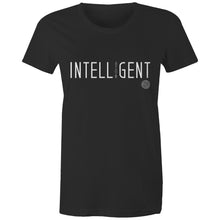 Load image into Gallery viewer, INTELLIGENT Word Collection – AS Colour - Women&#39;s Maple Tee