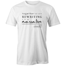 Load image into Gallery viewer, Rewriting The Narrative  BOOK RELEASE TEE 2021  AS Colour - Classic Tee