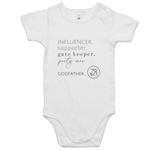 Load image into Gallery viewer, Godfather - AS Colour Mini Me - Baby Onesie Romper