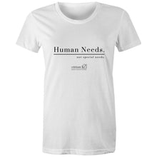 Load image into Gallery viewer, Human Needs - AS Colour - Women&#39;s Maple Tee