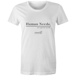 Human Needs - AS Colour - Women's Maple Tee