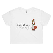 Load image into Gallery viewer, Son of a nutcracker 2022 Alexis Schnitger Design - AS Colour - Women&#39;s Crop Tee