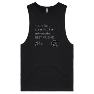 Mum - Alexis Schnitger Design -  AS Colour Barnard - Mens Tank Top Tee