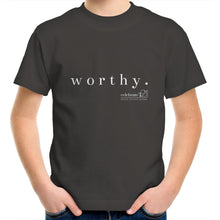 Load image into Gallery viewer, Worthy OCT21 - AS Colour Kids Youth Crew T-Shirt