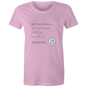Grandad - AS Colour - Women's Maple Tee