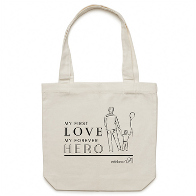 Father and Son - AS Colour - Carrie - Canvas Tote Bag