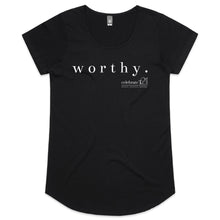 Load image into Gallery viewer, Worthy OCT21 - AS Colour Mali - Womens Scoop Neck T-Shirt