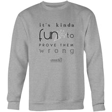 Load image into Gallery viewer, It’s Kinda Fun OCT21 - AS Colour United - Crew Sweatshirt