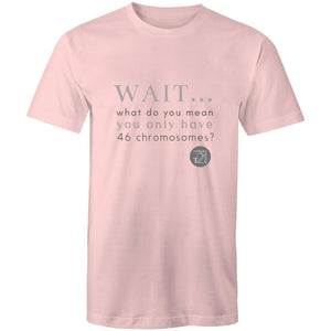 Wait... What do you mean you only have 47 chromosomes? - Alexis Schnitger Design - AS Colour Staple - Mens T-Shirt