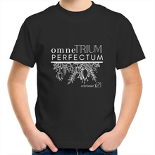 Load image into Gallery viewer, ‘OTP Flowers’ in Black or White - AS Colour Kids Youth Crew T-Shirt