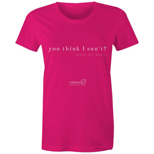 Hold My Beer OCT21 - AS Colour - Women's Maple Tee