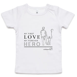 Father and Son  - AS Colour - Infant Wee Tee
