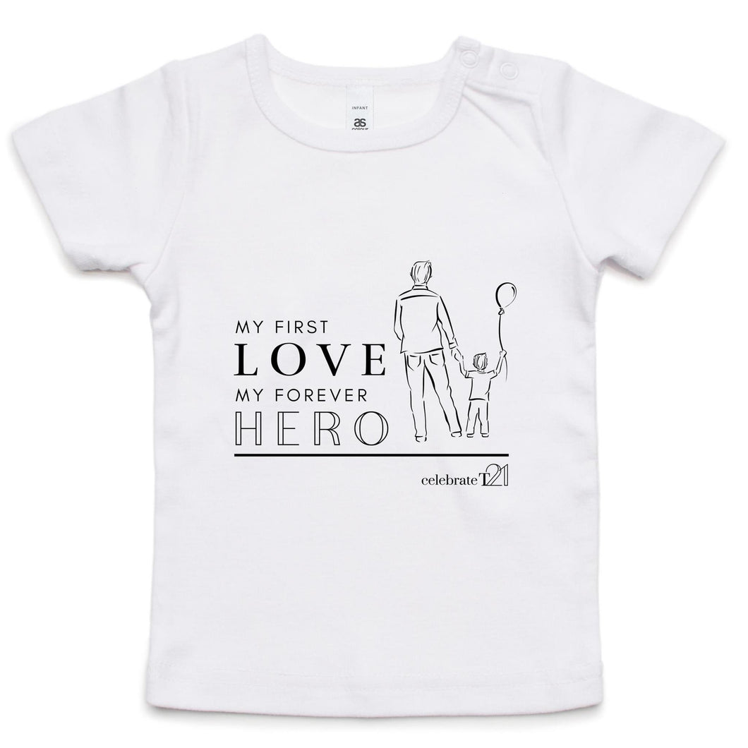 Father and Son  - AS Colour - Infant Wee Tee