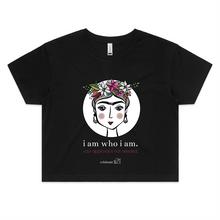 Load image into Gallery viewer, Frida I Am – Assorted Colours - AS Colour - Womens Crop Tee