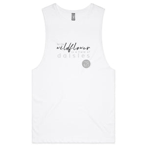 Be A Wild Flower - Alexis Schnitger Design - AS Colour Barnard - Mens Tank Top Tee