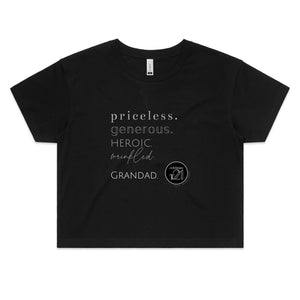 Grandad - AS Colour - Women's Crop Tee