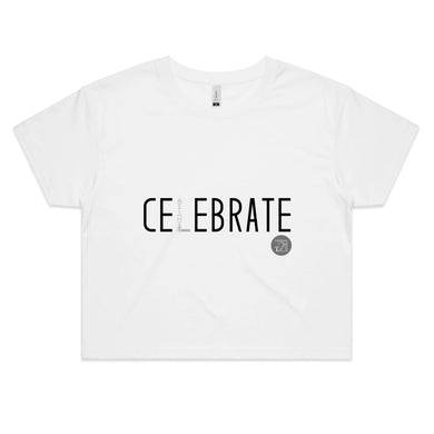 CELEBRATE Word Collection – AS Colour - Women's Crop Tee